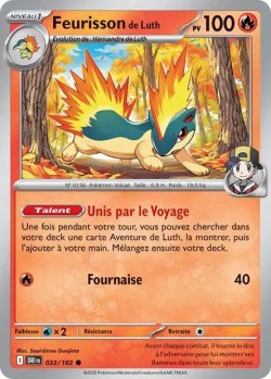 Carte Pokémon: Feurisson de Luth