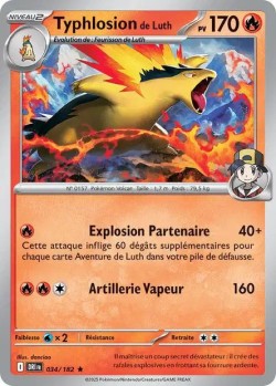 Carte Pokémon: Typhlosion de Luth