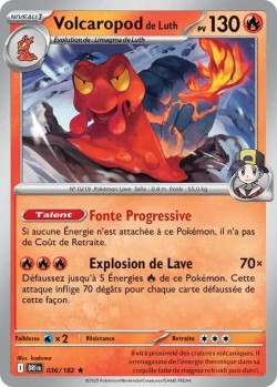 Carte Pokémon: Volcaropod de Luth