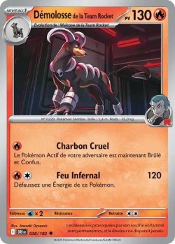 Carte Pokémon: Démolosse de la Team Rocket