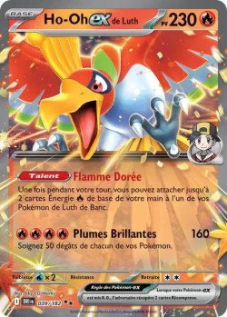 Carte Pokémon: Ho-Oh ex de Luth
