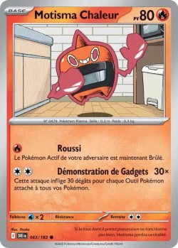Carte Pokémon: Motisma Chaleur