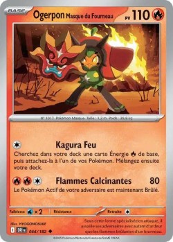 Carte Pokémon: Ogerpon Masque du Fourneau