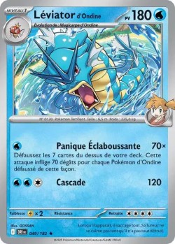 Carte Pokémon: Léviator d'Ondine