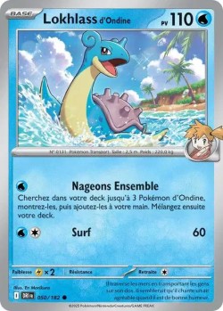 Carte Pokémon: Lokhlass d'Ondine