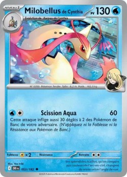 Carte Pokémon: Milobellus de Cynthia
