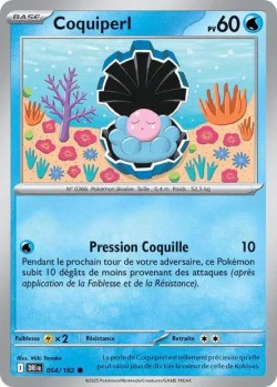 Carte Pokémon: Coquiperl