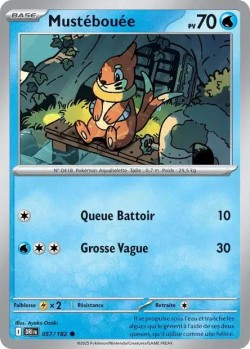 Carte Pokémon: Mustébouée