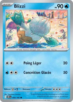 Carte Pokémon: Blizzi