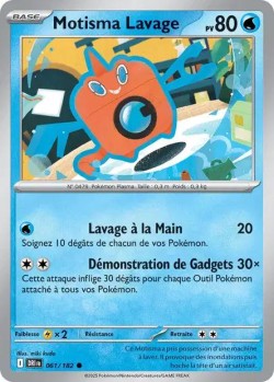 Carte Pokémon: Motisma Lavage