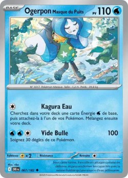 Carte Pokémon: Ogerpon Masque du Puits