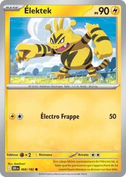 Carte Pokémon: Élektek