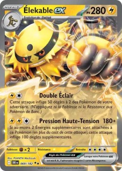 Carte Pokémon: Élekable ex