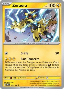 Carte Pokémon: Zeraora