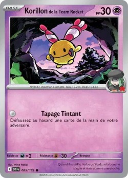 Carte Pokémon: Korillon de la Team Rocket