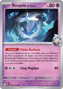 Carte Pokémon: Strassie de Pierre