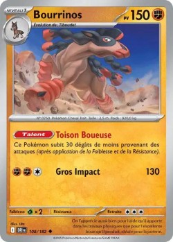 Carte Pokémon: Bourrinos