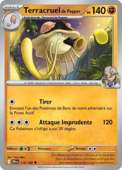 Carte Pokémon: Terracruel de Pepper