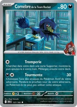 Carte Pokémon: Cornèbre de la Team Rocket