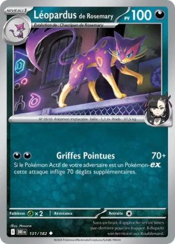 Carte Pokémon: Léopardus de Rosemary