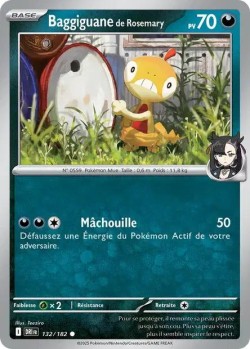 Carte Pokémon: Baggiguane de Rosemary