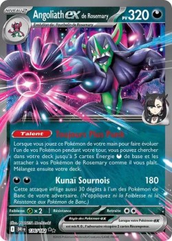 Carte Pokémon: Angoliath ex de Rosemary