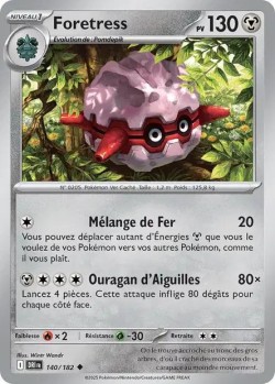 Carte Pokémon: Foretress