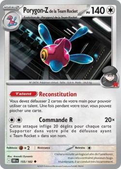 Carte Pokémon: Porygon-Z de la Team Rocket