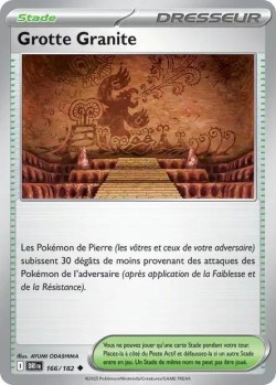 Carte Pokémon: Grotte Granite