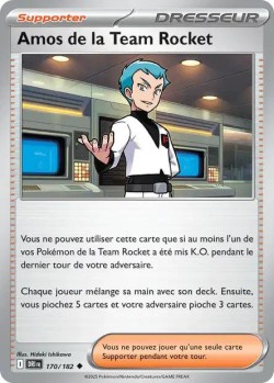 Carte Pokémon: Amos de la Team Rocket