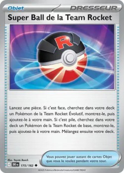 Carte Pokémon: Super Ball de la Team Rocket