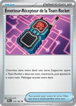 Carte Pokémon: Émetteur-Récepteur de la Team Rocket
