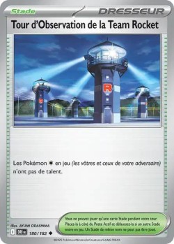 Carte Pokémon: Tour d'Observation de la Team Rocket