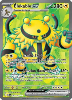 Carte Pokémon: Élekable ex