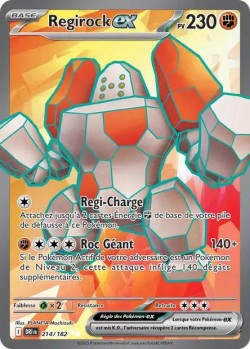 Carte Pokémon: Regirock ex