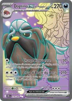 Carte Pokémon: Dogrino ex de Pepper