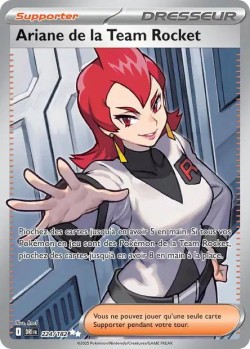 Carte Pokémon: Ariane de la Team Rocket