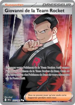 Carte Pokémon: Giovanni de la Team Rocket