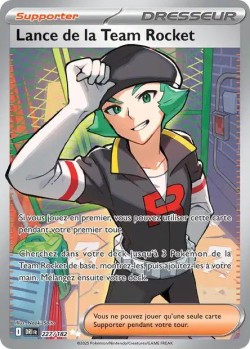 Carte Pokémon: Lance de la Team Rocket