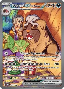 Carte Pokémon: Dogrino ex de Pepper