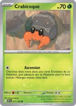 Carte Pokémon: Crabicoque