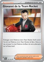 Carte Pokémon: Giovanni de la Team Rocket