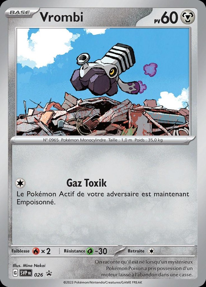 Carte Pokémon: Vrombi