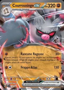 Carte Pokémon: Courrousinge ex