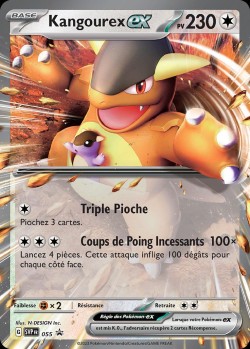 Carte Pokémon: Kangourex ex