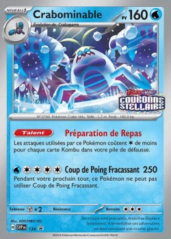 Carte Pokémon: Crabominable