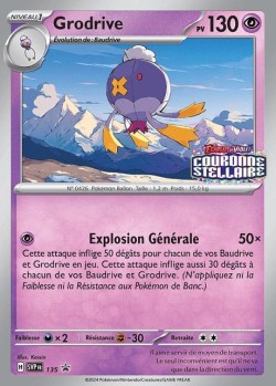 Carte Pokémon: Grodrive
