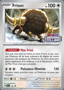 Carte Pokémon: Frison