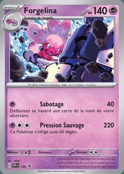 Carte Pokémon: Forgelina