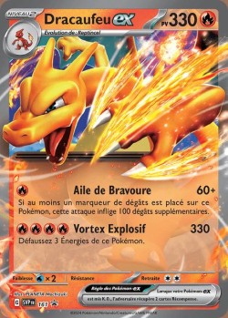 Carte Pokémon: Dracaufeu ex